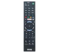 AULCMEET Télécommande,RMT-TX101D RMTTX101D Nouvelle télécommande de Remplacement pour fit for Sony Bravia Smart TV KD-49X8305C KDL-32R400C KDL-32R403C KDL-32R405C KDL-32W705C KDL-40R450C
