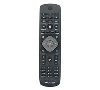 AULCMEET YKF347-001 Télécommande de Remplacement Compatible avec Philips LED TV OLED 24PFT4109 32PFH4109 47PFT4109 50PFH4109 50PFH4309 55PFK5109 32PHH4200 98GR08BEPHN0006CR 398GR8BD1NEPHH