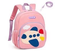 Aulenge Cartable Maternelle Mignon Sac École Imperméable Sac a Dos Maternelle Garçon Sac a Dos Enfant Fille Idéal École Crèche Voyage Rose