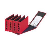 Aulfes 40801-03 Classeur pour relevés de compte 250 x 140 x 50 mm (Rouge) (Import Allemagne)