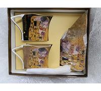 Aulica Coffret 2 Tasses + soucoupes G Klimt