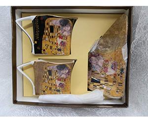 Aulica Coffret 2 Tasses + soucoupes G Klimt