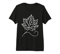 Aulne Linéaire Botaniste T-Shirt Haut de Gamme