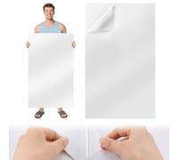 Aulock Exlarge - Patch de réparation de revêtement de piscine transparent - Kit de patch autocollant en vinyle PVC pour piscine creusée ou hors sol, piscine gonflable, bateau et matelas pneumatique