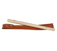 Aulos C-Fife Flûte traversière C-21 (double trou, baguette d'essuyage, boîte à graisse et tableau des doigtés, résine synthétique, durable et robuste avec housse), ivoire
