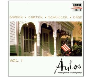 Aulos Wind Quintet - Volume. 1-Barber/Carter/Cage/&