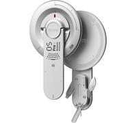 Aulumu G05 Pro Support Magnétique Multifonction Outil EDC | Réglage de l'angle de Rotation | Ultra Léger & Ultra Fin | avec Tournevis/Lime Acier/Lame de Scie/Pince Éjecteur SIM/Cutter - Argent
