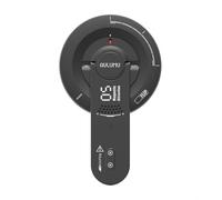 Aulumu G05 Support Magnétique Multifonction Outil EDC | Réglage de l'angle de Rotation | Ultra Léger & Ultra Fin | avec Tournevis/Lime Acier/Lame de Scie/Pince Éjecteur SIM/Cutter - Noir
