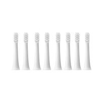 AuLYn Têtes de Brosse de Rechange T100, 8 pièces, Brosse à Dents électrique sonique, aspirateur à Poils Souples, Buses adaptées (Color : 8White)
