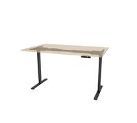 AUM WORLD Cadre Réglable Électrique, Start 2, 2 Moteurs, Écran Digital, Mémoires, Hauteur 62-127 cm, Charge 80 kg, Noir