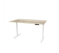 AUM WORLD Cadre Réglable Électrique, Start 2, 2 Moteurs, Écran Digital, Mémoires, Hauteur 62-127 cm, Charge 80 kg, Blanc