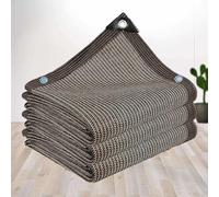 AuMarndi Filet d'ombrage Extérieur Blanc Voile Dombrage Voile Ombrage 6x4 étanche Filet d'ombrage Extérieur Toile d'ombrage Imperméable Rectangulaire 3x4,brown-3x6m