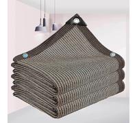 Filet Ombrage Extérieur 3x5m Ombrage Terrasse Bache pour Pergola Voile d'ombrage Rectangulaire Toile Ombrage Imperméable Toile pour Pergola,brown-3x4m