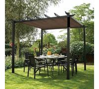 AuMarndi Filet Ombrage Sable Voile d'ombrage Rectangulaire Voile Ombrage 3x3 Beige Voiles d'ombrage pour Patio Toile d'ombrage 4x5 Filet Ombrage,brown-3x4m