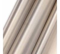 AuMarndi Tissu de blocage des champs électromagnétiques RFID - Protection contre les rayonnements électromagnétiques - Pour maison, rideau anti-rayonnement, vêtements - Argenté - 3 x 1,1 m