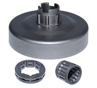 AUMEL 3/8 "7T Jante de pignon de Tambour d'embrayage avec kit de roulement à Aiguilles pour Husqvarna 281288394 Tronçonneuse remplace 503 62 59-03