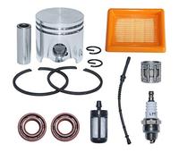 AUMEL 35 mm Kit de Conduite de Filtre à Carburant à air à axe de Piston pour Stihl FS120 FS 120 Remplacement du Coupe-Bordures 4134 141 0300