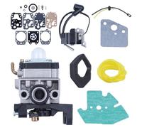 AUMEL Carburateur Kit pour Honda GX25 GX35 HHT25S FG110 Debroussailleuse Tondeuse avec Bobine d'allumage Membrane Carburateur Filtre à air Tuyau d'huile remplacer 16100-Z0Z-815