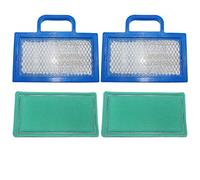 AUMEL Ensemble de filtre à air 2pcs / lot pour 499486S 499486 698754 273638S 273638 405700 John Deere GY20575 MIU11268 Oregon 30-032 Stens 100-153 Sunbelt B1AF113 Tondeuse à gazon