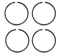 AUMEL Jeu de Segments de Piston 4 pièces/lot 35 mm x 1.2 mm Kit de Segments de Piston pour tronçonneuse débroussailleuse Tondeuse Partie