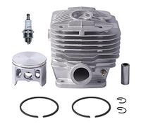 AUMEL Kit de Bougies d'allumage à Piston de Cylindre de 50 MM pour Makita DPC7310 DPC7311 DPC7300 DPC7301 Diamant SC-7312XL Scies à béton
