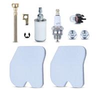 AUMEL Kit de filtre à air pour Husqvarna 235 235E 240 240E 236 236E 545061801 pour Jonsered CS2234 CS2234S CS2238 CS2238S Kit de réglage de tronçonneuse avec filtre à carburant ampoule d'amorçage