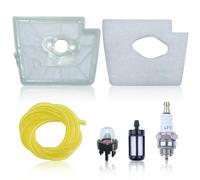 AUMEL Kit de filtre à carburant air Pour Stihl FS160 FS180 FS220 FR220 FS280 FS220K FS290, avec Bougie d'allumage Conduite de Carburant et Pompe d'amorçage