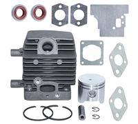 AUMEL Kit de joints de piston cylindrique 34 mm - Convient pour Stihl FS75 FS80 FS85 FC75 FC85 FH75 FR85 HL75 HL75K HT70 HT75 KA85 KR85 KW85 KW85 SP81 SP85 - Remplace # 4137 020 1202 g.