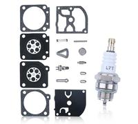 AUMEL Kit de réparation de carburateur pour Stihl MS192 MS200 MS192T MS200T 020 avec Bougie d'allumage pour Zamade membrane de carburateur
