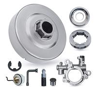 AUMEL Kit d'engrenage à vis sans fin de pompe à huile de rebord de tambour d'embrayage pour Stihl MS290 029 MS390 039 MS310 Scie à chaîne Remplacez le numéro 1127 640 3200.