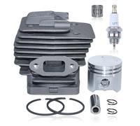 AUMEL Kit piston de cylindre de 38 mm pour les débroussailleuses Stihl FS220 FR220 FS180 FS220K Remplacez 4119 020 1204.