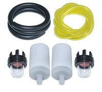 AUMEL Kit Poire d'amorçage de Tuyau de Filtre à Carburant pour Husqvarna Poulan Stihl McCulloch Tronçonneuse