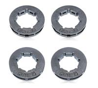 AUMEL Lot de 4 jantes de pignon 325"-7T (19 mm) & 3/8"-7T (22 mm) pour Husqvarna 154 254 257 262 XP 455 460 555 Oregon 18270 Rancher 50 51 55 tronçonneuse Pièces de rechange