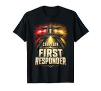 Aumônier Pasteur Chaplain First Responder T-Shirt