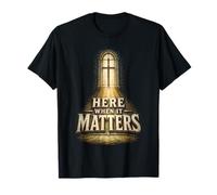 Aumônier Pasteur Here When It Matters T-Shirt