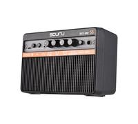 Aumotop 20 W Ampli Basse électrique Haut-Parleur de Pratique Portable avec Effet Boost et Connexion Casque pour Musiciens Polyvalents 723 G