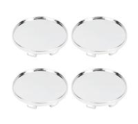 Aumotop ABS + Métal 4 Pièces 59mm Capuchon de Moyeu Central de Pneu Roue Aspect élégant pour Berlines et Voitures Sport (Galvanoplastie)