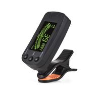Aumotop Accordeur de Guitare à Clipser, Précis et Portable, pour Basse Acoustique, ukulélé, Violon, écran LCD, Facile à Utiliser pour Les Musiciens