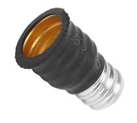 Aumotop Adaptateur de Douille E14 vers E12, Lot de 6 pour Usage | PC et cuivre durables, adaptés aux cuisines, salons, garages, compatibles avec les ampoules E14