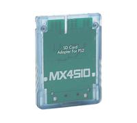 Aumotop Adaptateur de Lecteur de Carte Stockage Micro MX4SIO SIO2SD pour, Matériau ABS Premium Durable pour Logiciel Brassage à Domicile OPL (Bleu transparent)
