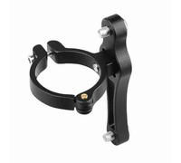 Aumotop Adaptateur Réglable de Porte-bidon de Vélo en Alliage D'aluminium, Support Durable pour Porte-bidon Vélo, Facile à Installer pour n'importe Quel, avec 2 Paires Coussinets Adaptateurs, (Noir)