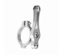 Aumotop Adaptateur Réglable de Porte-bidon de Vélo en Alliage D'aluminium, Support Durable pour Porte-bidon Vélo, Facile à Installer pour n'importe Quel, avec 2 Paires Coussinets Adaptateurs,