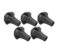 Aumotop Alpenstocks Couvre-Pieds Installation Enfichable Légère et Durable pour Poignée de Pointe de Bâton, Ensemble 5 Pièces pour Les Amateurs Plein Air