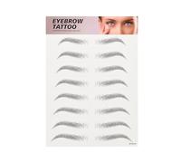 Aumotop Autocollants de Tatouage 3D Ressemblant à des Cheveux, Patch Naturel Résistant au Transfert, Imperméable, pour un Usage Quotidien (147)