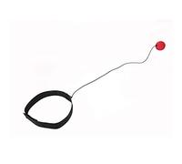 Aumotop Ballon D'entraînement Réflexe de Boxe, Boîte Rouge Durable pour Les Athlètes, agilité et Réflexes, adapté à la Maison ou au Bureau, Matériau PU