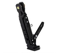 Aumotop Béquille Réglable Universelle en Alliage D'aluminium pour Moto pour une Installation Facile et un Support Sûr, Poids Porteur jusqu'à 500 Kg, Fabriquée en Alliage D'aluminium CNC une