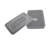 Aumotop Boîte à Boulettes de Grande capacité, Conteneur de Congélation Hermétique Empilable pour Petits Pains Wontons, Passe au Lave-vaisselle, Boîte Rangement Aliments au Réfrigérateur