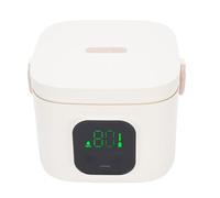 Aumotop Boîte à Déjeuner électrique Portable Alimentée par Batterie, Chauffage 25W pour Bureau et Voiture, Récipient en Acier Inoxydable de 500ML