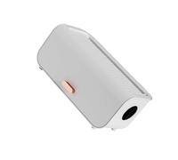 Aumotop Boîte de Rangement de Câbles en Plastique qualité Supérieure, Boîte Rangement Cordon Facile à Assembler pour Un Bureau Bien rangé et Une Protection sécurité pour Les Fiches Cordons (Blanc)