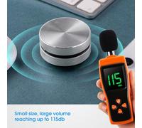 Aumotop Boîte de Son à Conduction Osseuse, Haut-parleur Stéréo Portable, pour Effets Sonores DIY et Aventures en Plein Air, Mini Haut-parleur BT (Paquet de 1)